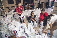 Red Cross continues to support affected communities in the Philippines